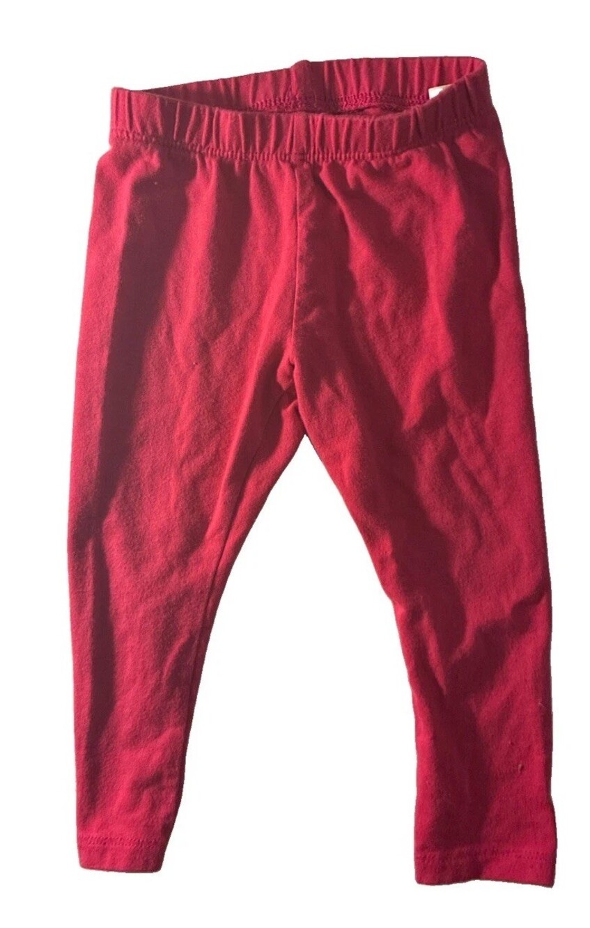 Old Navy pink stretch cotton leggings